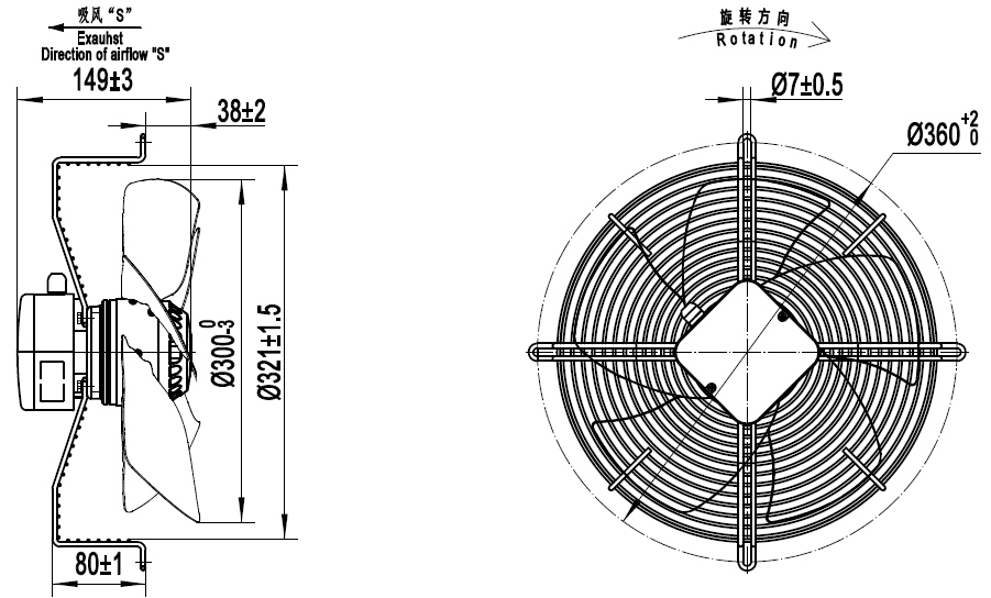 YWF.A4T-300S-5DIA00 380V 5060HZ чертёж.jpg YWF.A4T-300S-5DIA00 380V 5060HZ чертёж.jpg