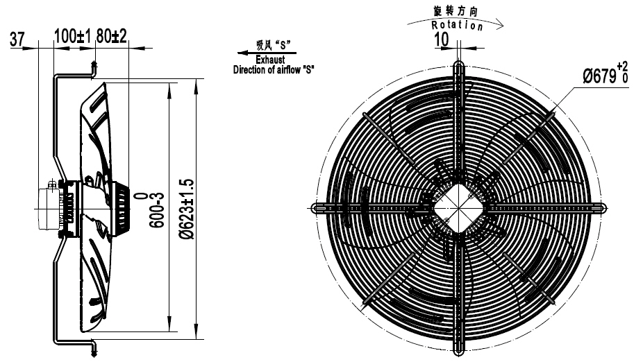 YWF.A4T-600S-5DIA00 380V 50HZ чертёж.jpg YWF.A4T-600S-5DIA00 380V 50HZ чертёж.jpg