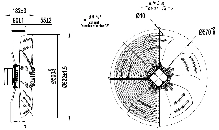 YWF.A4T-500S-5DIA00 380V 50HZ чертёж.jpg YWF.A4T-500S-5DIA00 380V 50HZ чертёж.jpg
